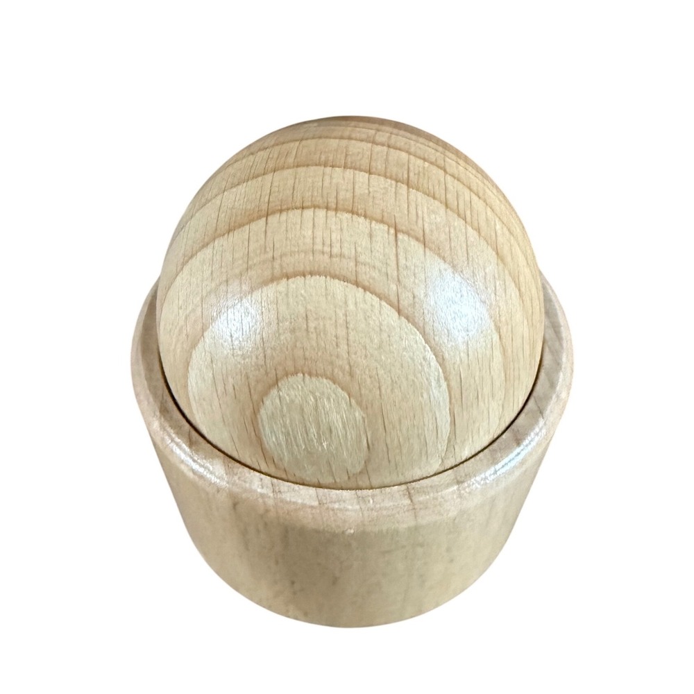 Lovevery Wooden Ball and Cup Montessori Developmental‎ Baby Toy Natural Wood